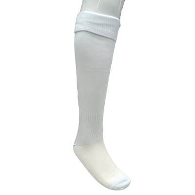 Cama tecnica soccer football socks white 022, White, medium