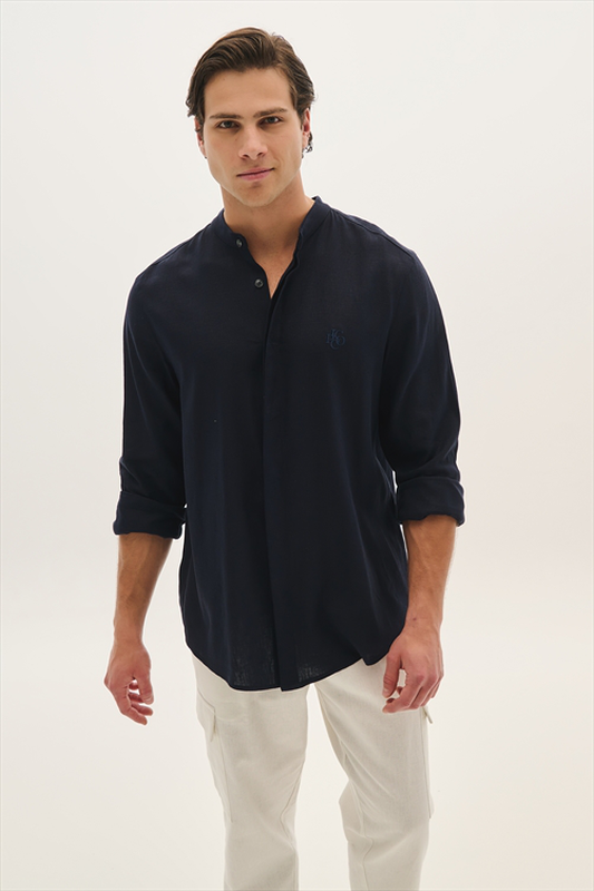 Pcoc proper linen shirt-null