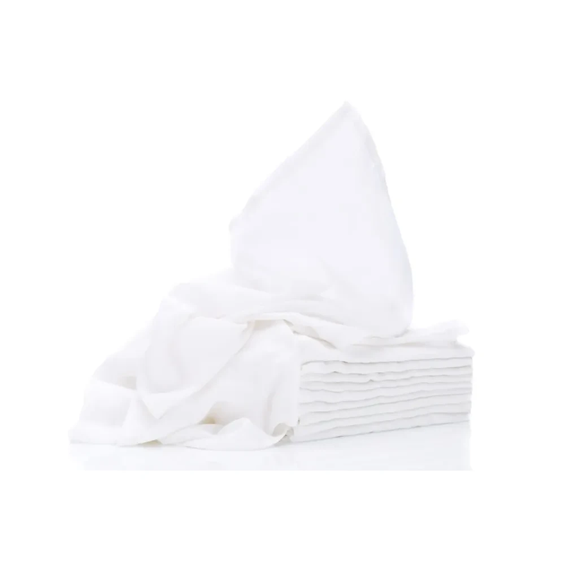 Fillikid cotton nappies 10pcs 80x80cm - white-null
