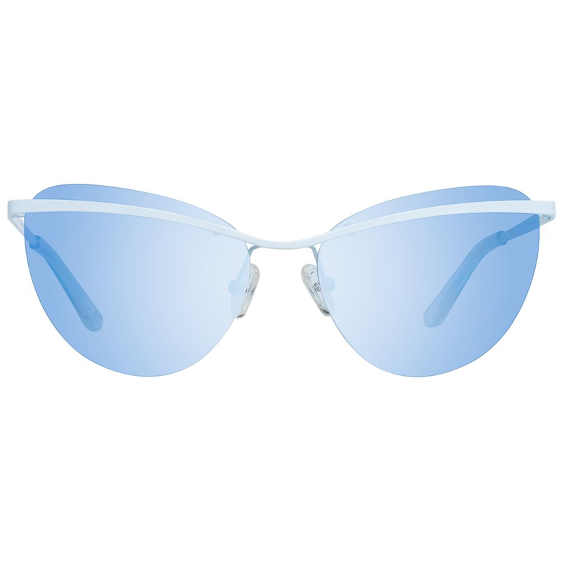 White metal sunglasses-null