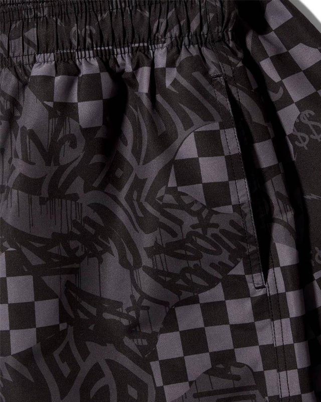 Product image: 3am check pattern swim short-null