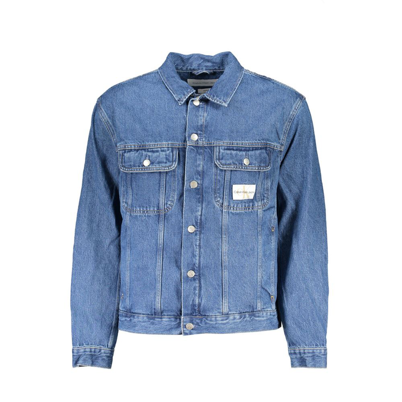 Blu cotton men jacket-null
