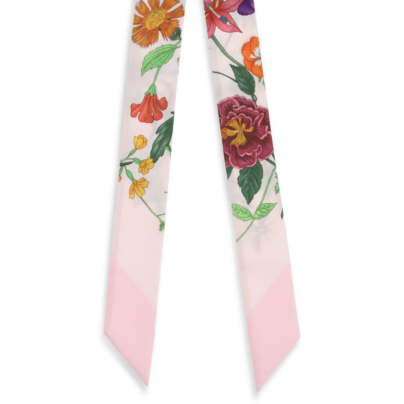Multicolor silk scarf-null