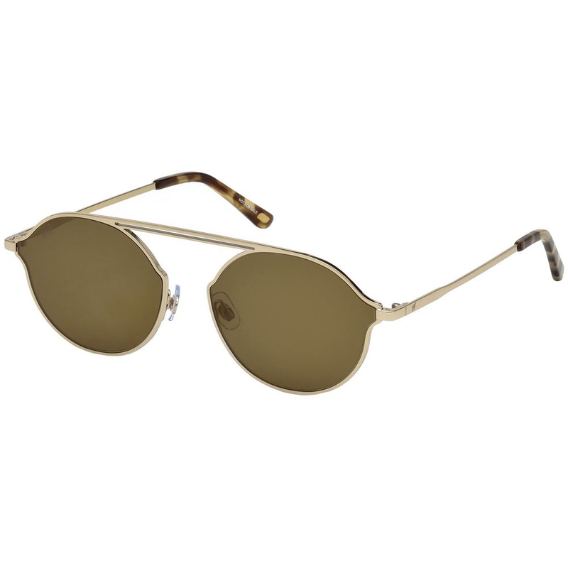 Gold metal sunglasses-null