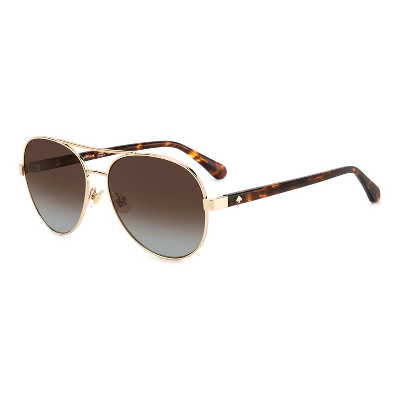 Gold metal sunglasses-null