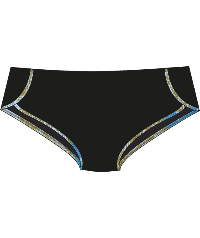 Roxy women's swimwear bottom roxy active hipster shorty-null