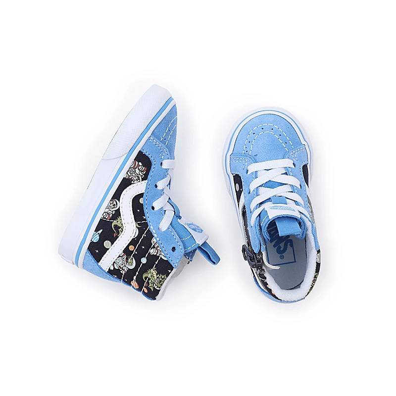 Infant glow cosmic zoo sk8-hi shoes image number null