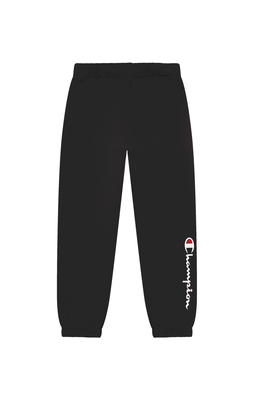 Champion girl elastic cuff pants (404767)-black, Black, medium