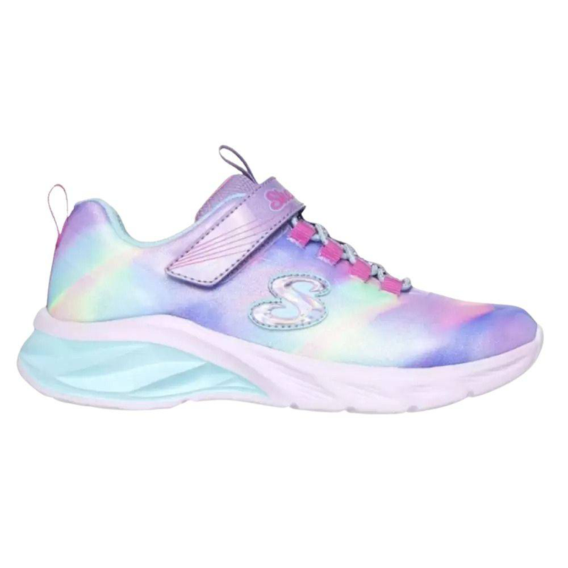 Girls coastline bungee and strap sparkle sneaker image number null