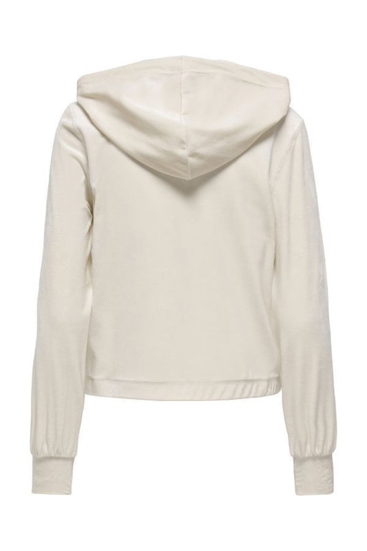 Only rebelvelvet hoodie zip-null
