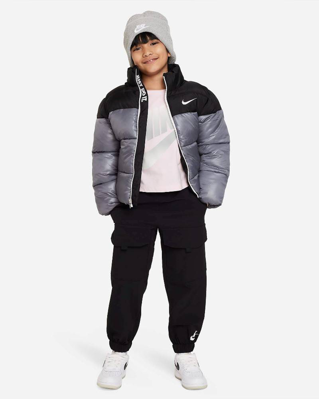 Nike colorblock puffer jacket-null