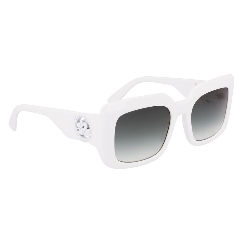 White acetate sunglasses-null