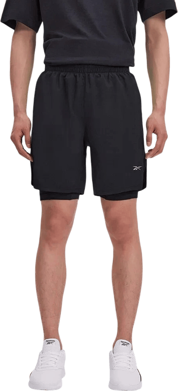 Reebok men's running 2-1 short-null