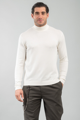 Knitwear loupeto, White, medium