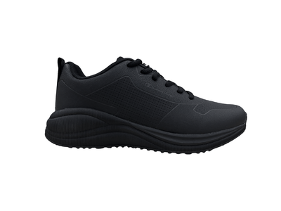 Champion women syphon pu low cut shoe, Black, medium