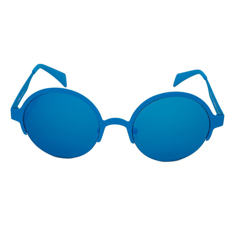 Blue metal sunglasses-null