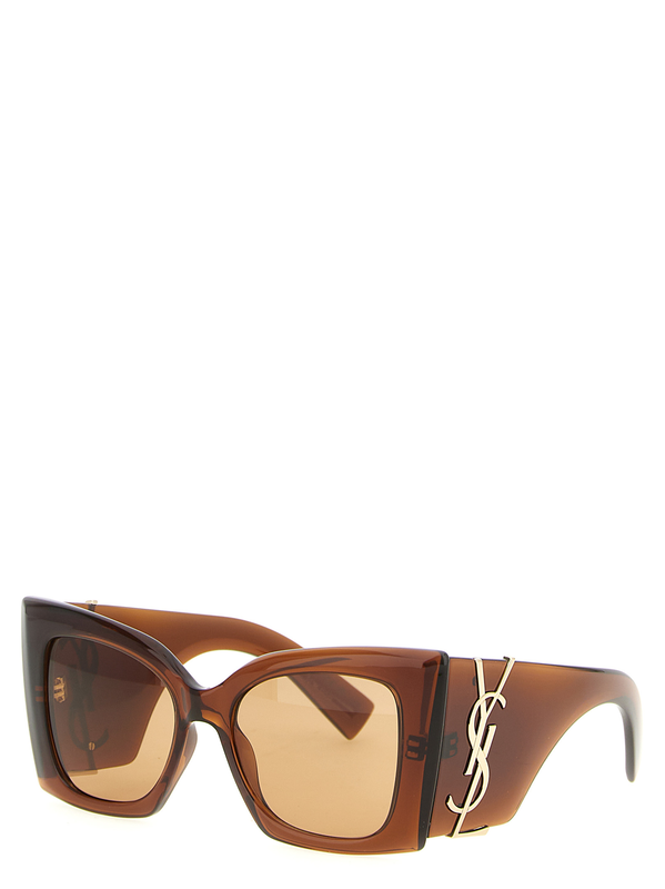 Brown acetate sunglasses-null