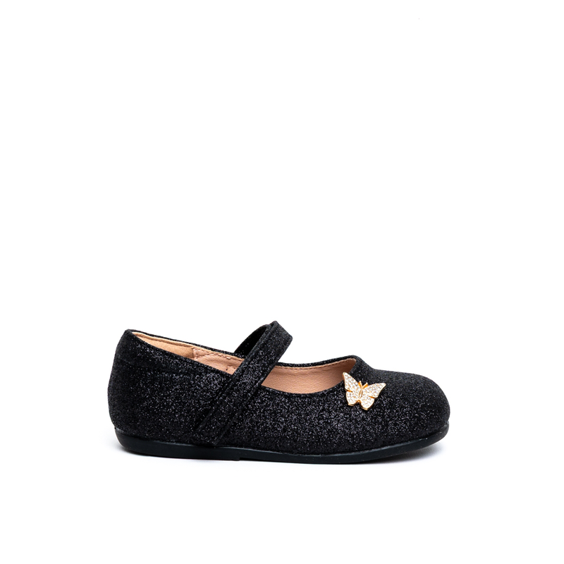 Miss belgini girls ballerinas shoes with butterfly detail-null