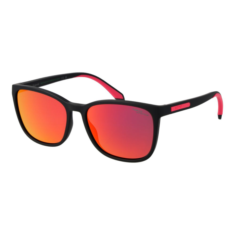 Black polycarbonate sunglasses-null
