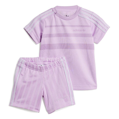 Adidas short tee set, Lilacc, medium