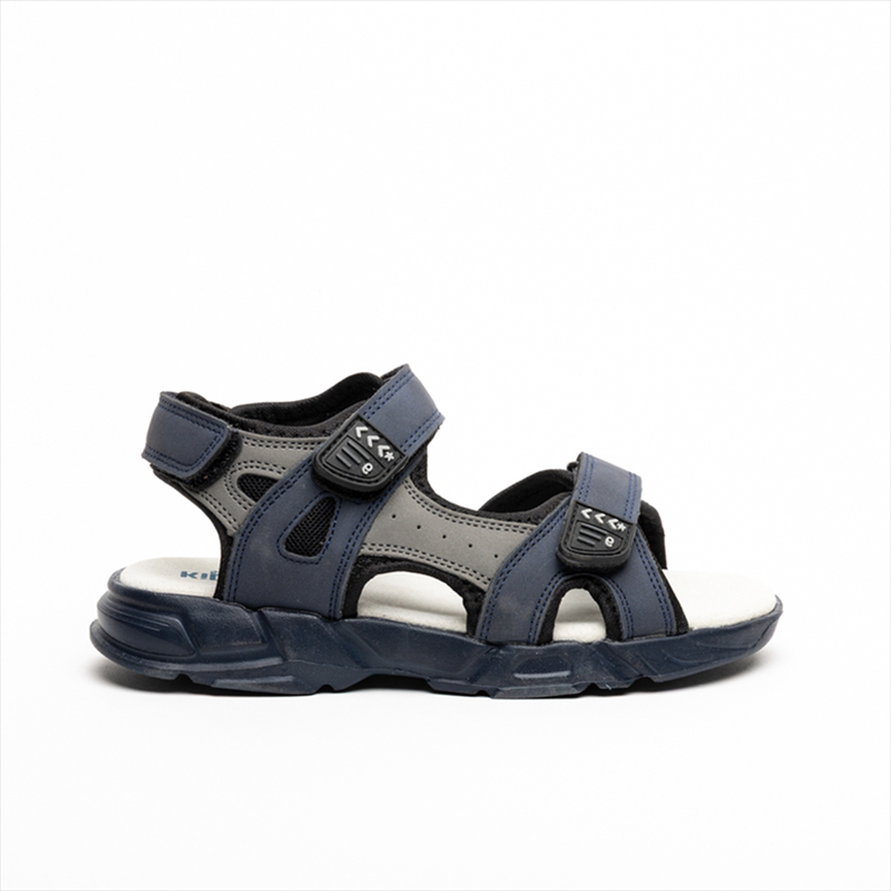 Product image: Kido velcro strap boys sandals with grey details-null