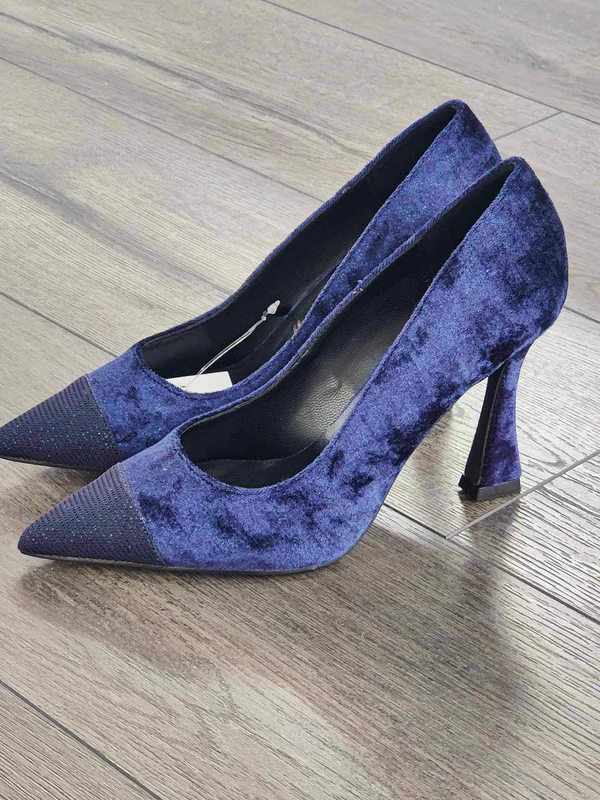 Blue high heels image number null