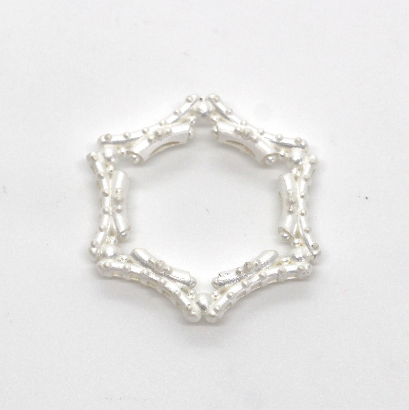 Ring pure silver (999.9) ('all that is' collection) 1008-null