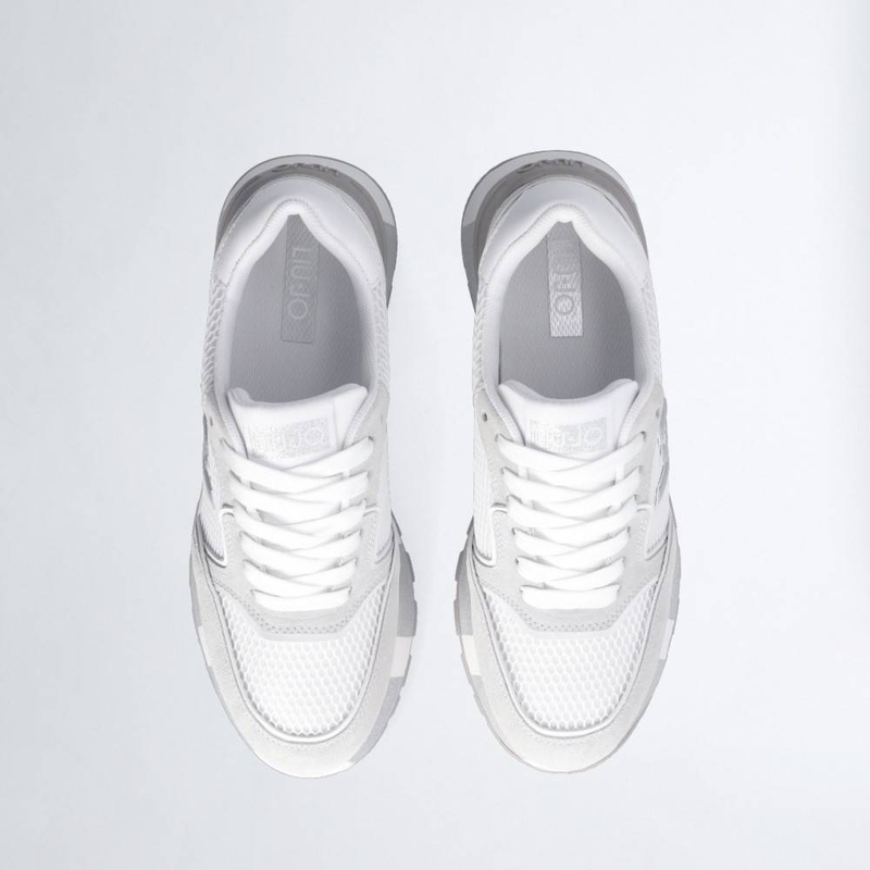 Amazing 25 - suede and mesh platform sneakers-null