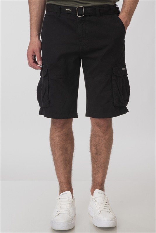 Rebase regular fit cargo shorts-null