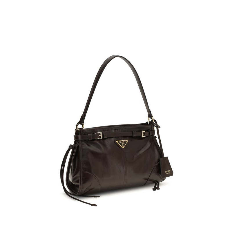 Brown calf leather bos taurus handbag-null