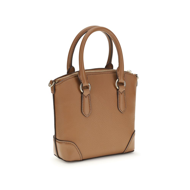 Beige calf leather bos taurus handbag-null
