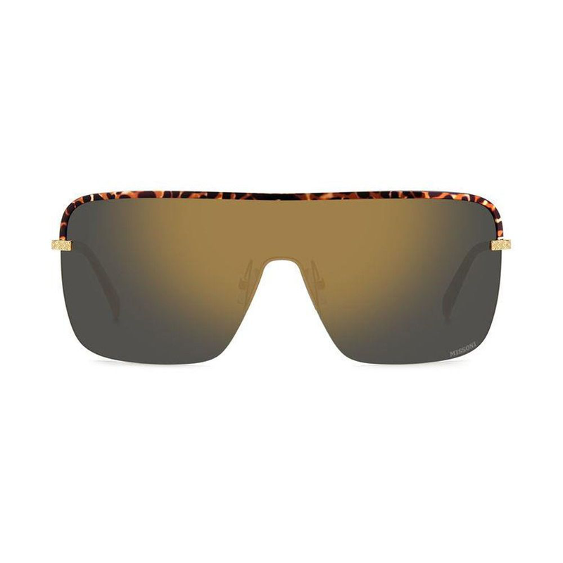 Gold metal sunglasses-null