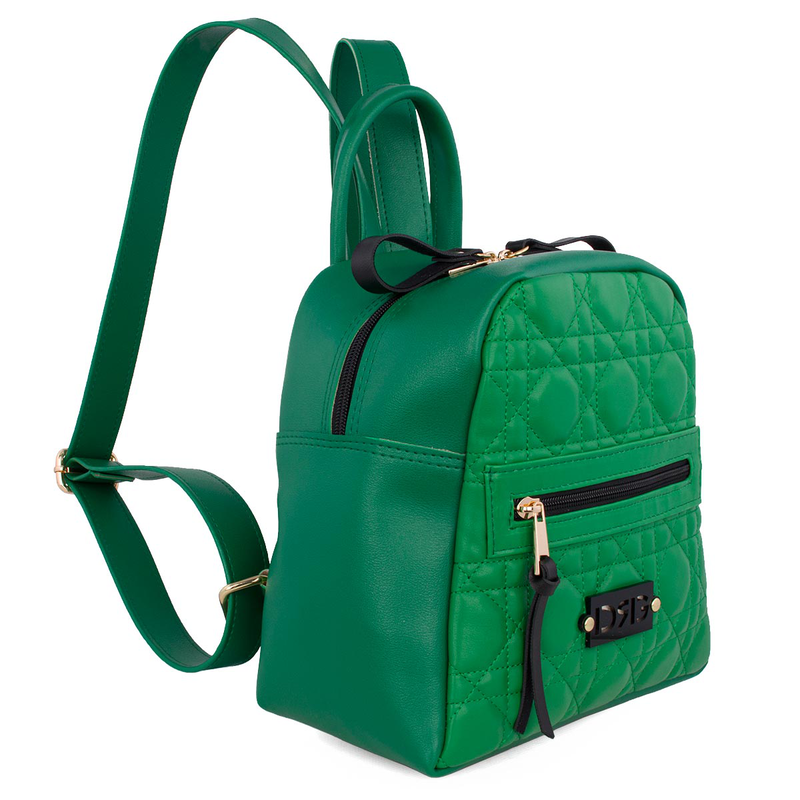 Backpack eco leather quilted 241-1420-gr image number null