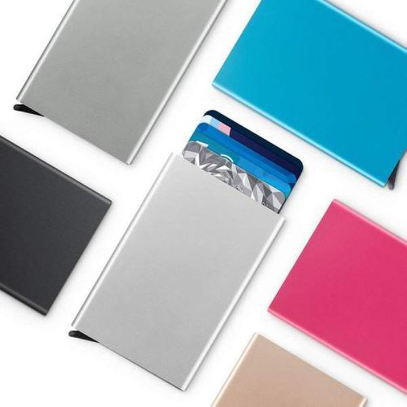 Product image: Μεταλλικό πορτοφόλι πιστωτικών καρτών rfid-null