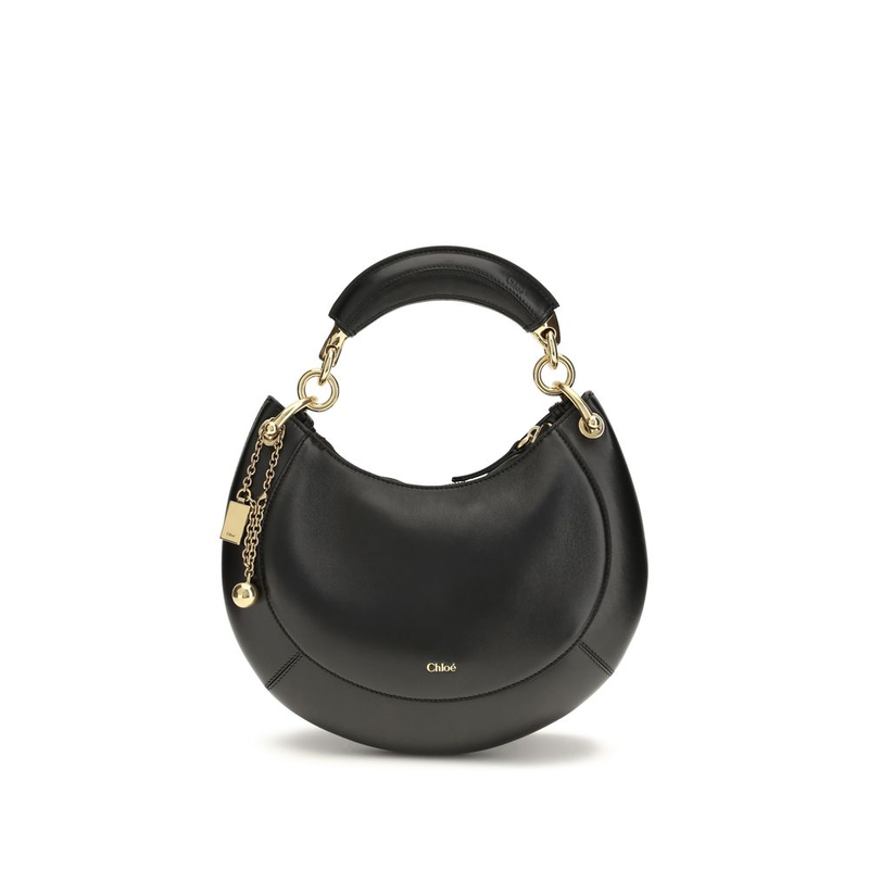 Black calf leather bos taurus shoulder bag-null
