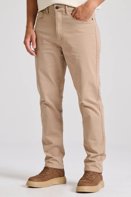 Trouser casual, Black, medium