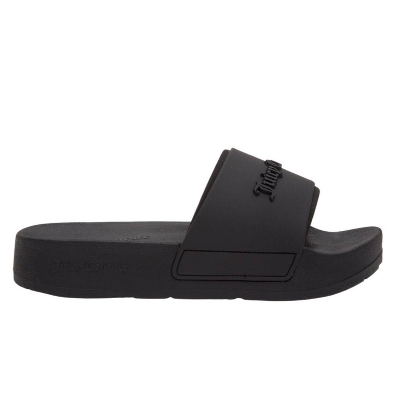 Product image: Breanna stacked logo embossed slides-null