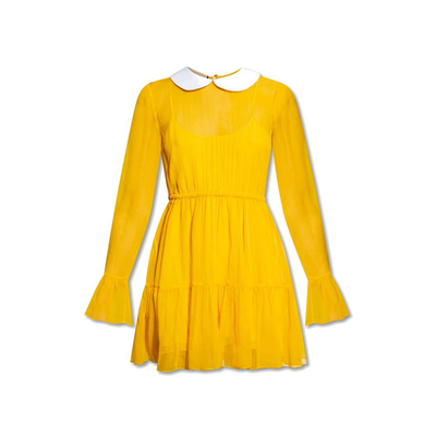 Bicolor acetate casual dress, Bicolor, medium
