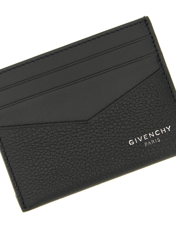 Black calfskin cardholder-null