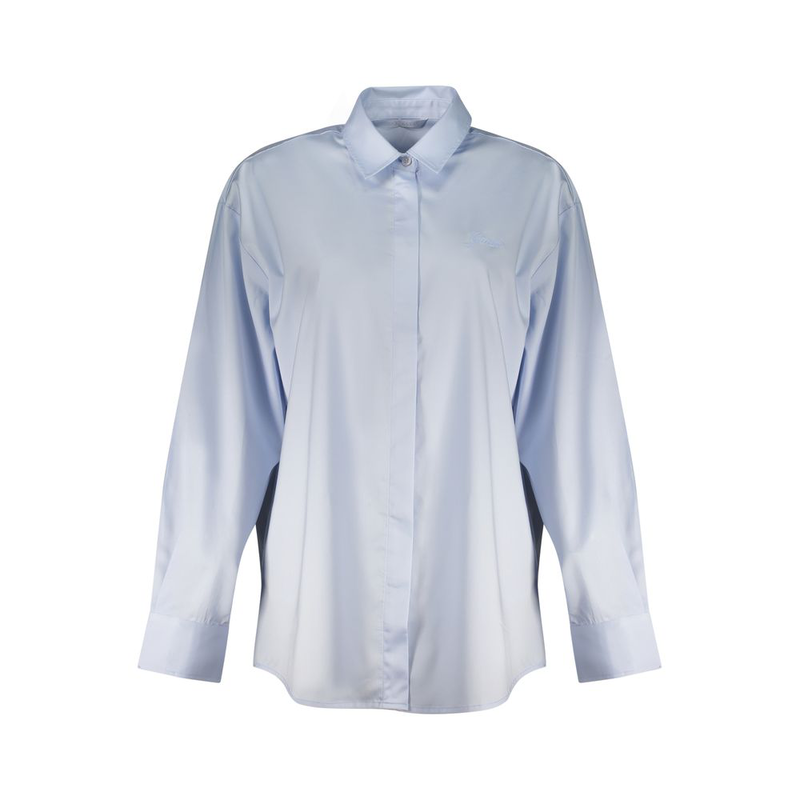 Azzurro cotton women shirt-null