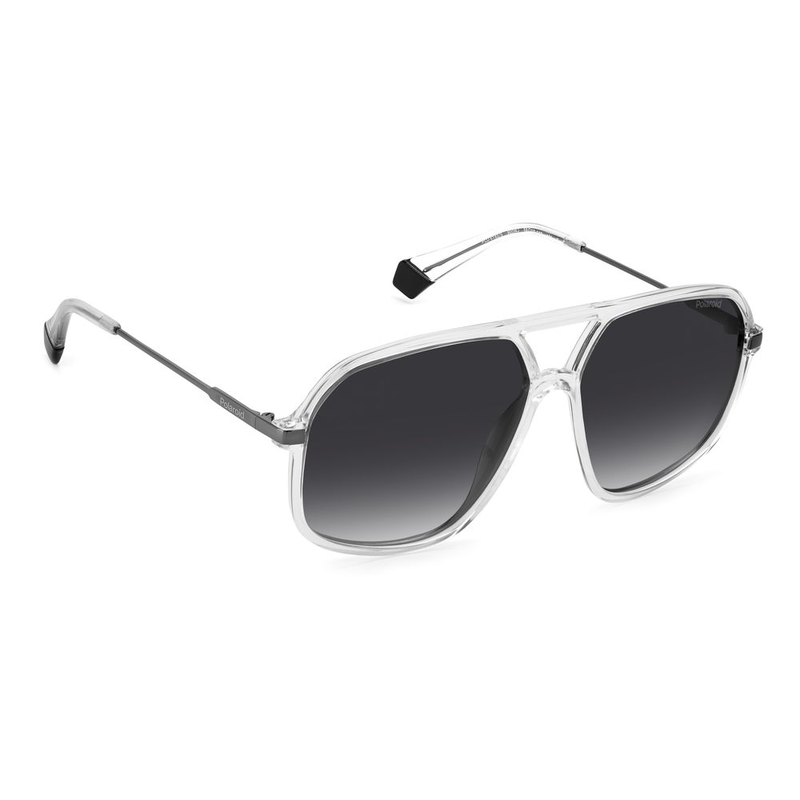 Transparent plastic sunglasses-null