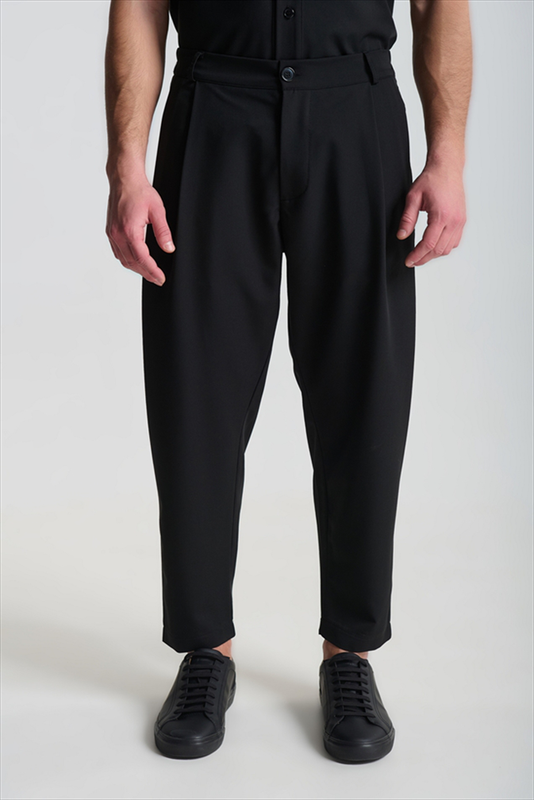 Pcoc double line pleats trousers-null
