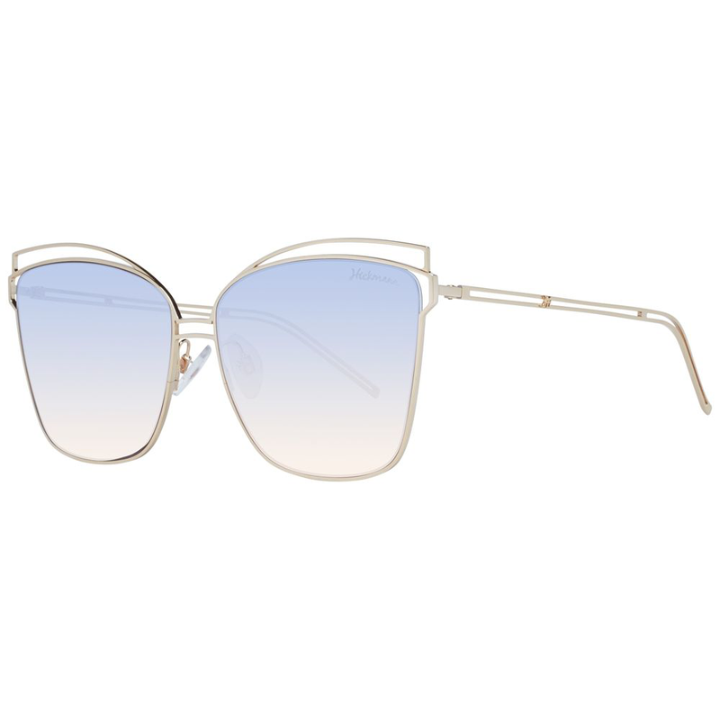 Gold metal sunglasses-null