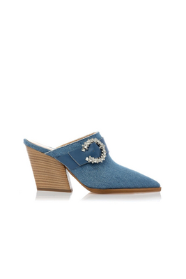 24-105 sante d2d mules, Blue, medium