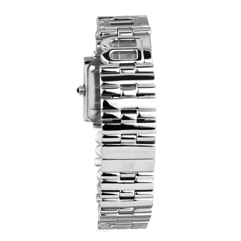 Silver stainless steel dress watch-null
