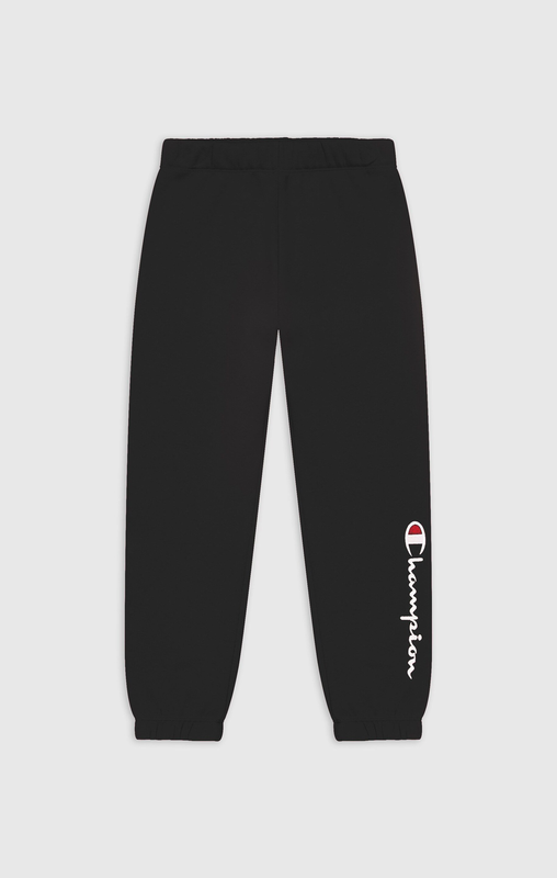 Champion girl elastic cuff pants (404767)-black image number null