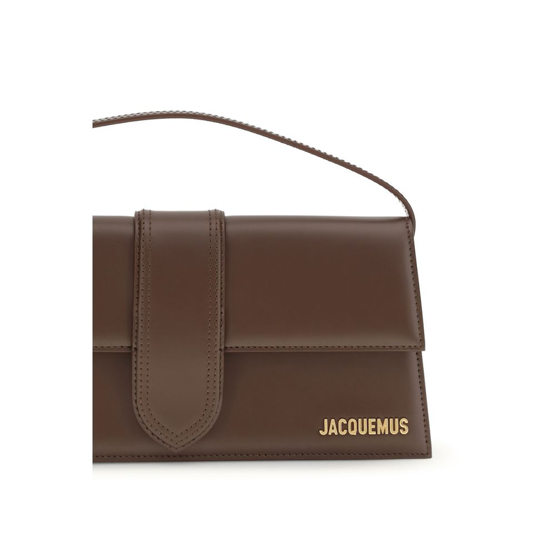 Brown calf leather bos taurus shoulder bag-null