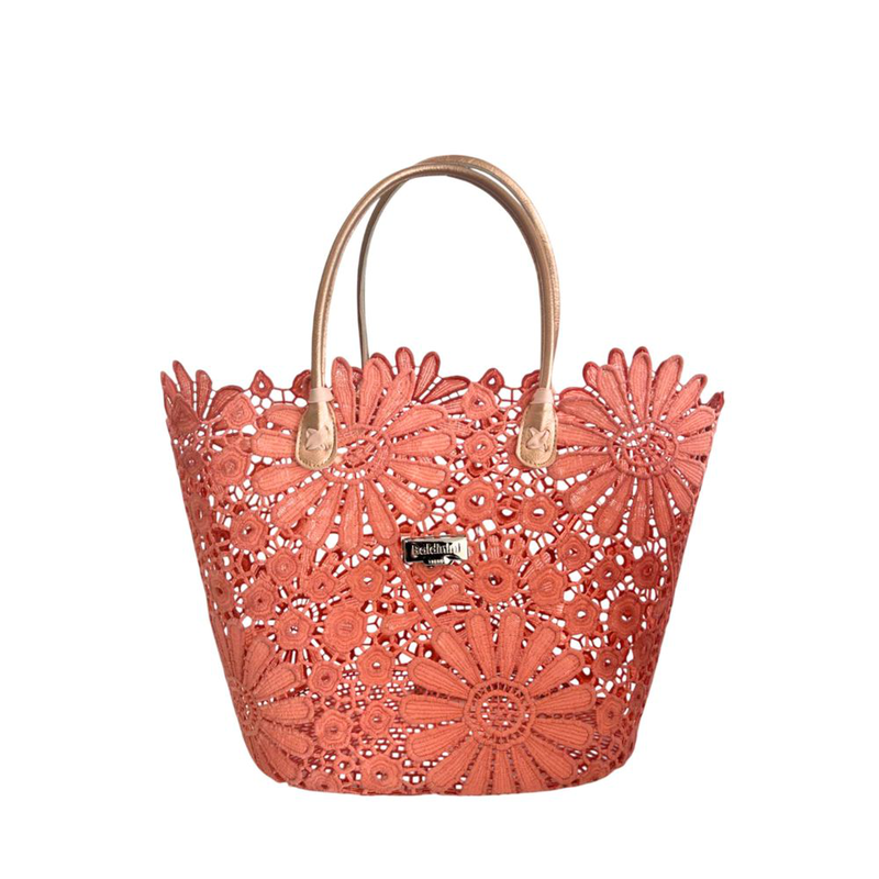 Pink pu women handbag-null
