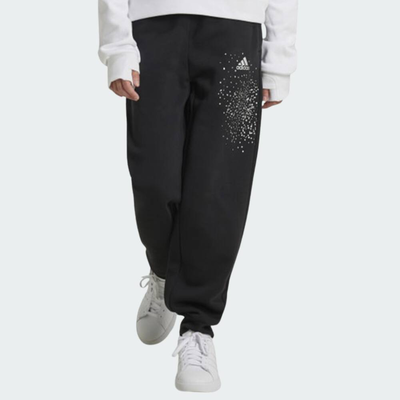 Junior girls glam pant, Black, medium