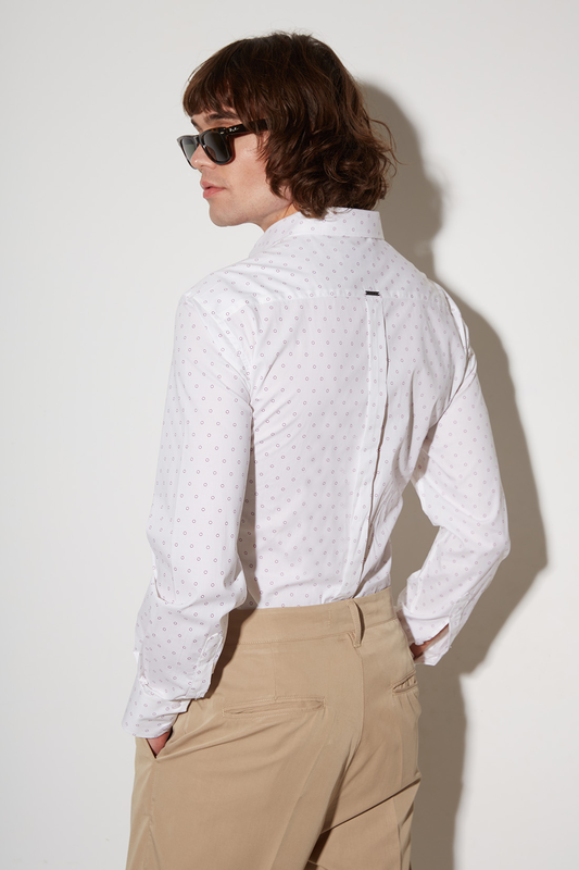 Stefan circle textured shirt image number null